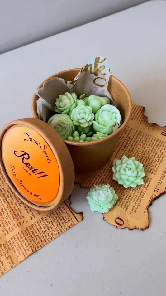 Mint wax melts