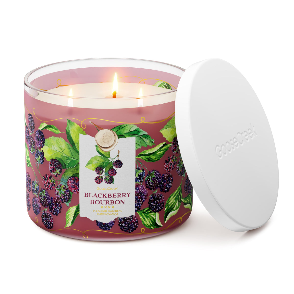 Blackberry Bourbon 3-Wick Candle