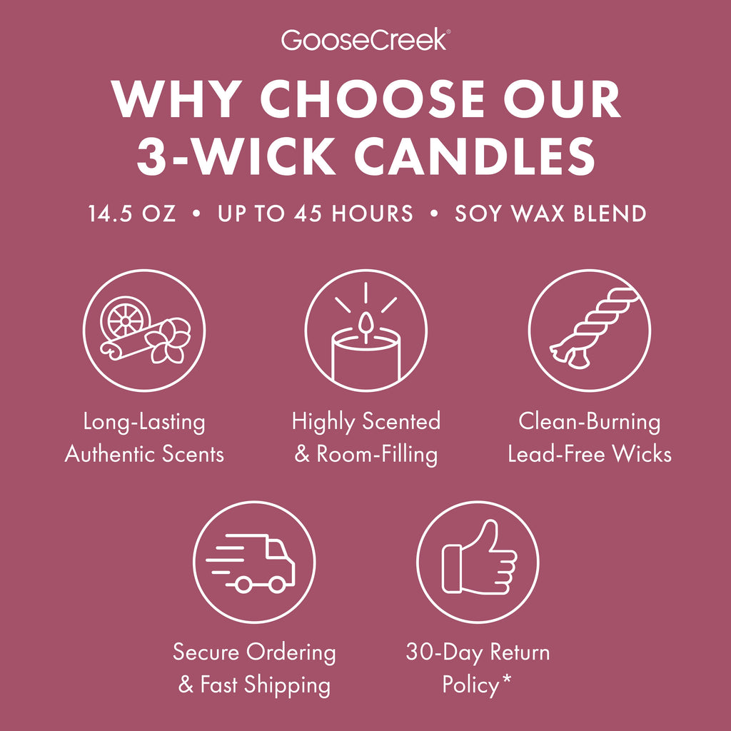 Blackberry Bourbon 3-Wick Candle