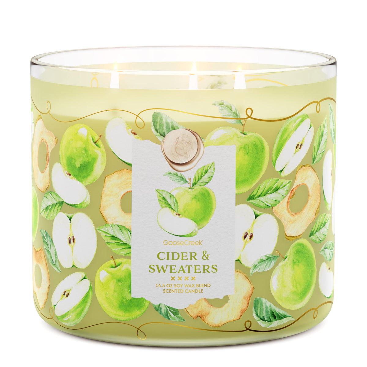 Cider & Sweaters 3-Wick Candle