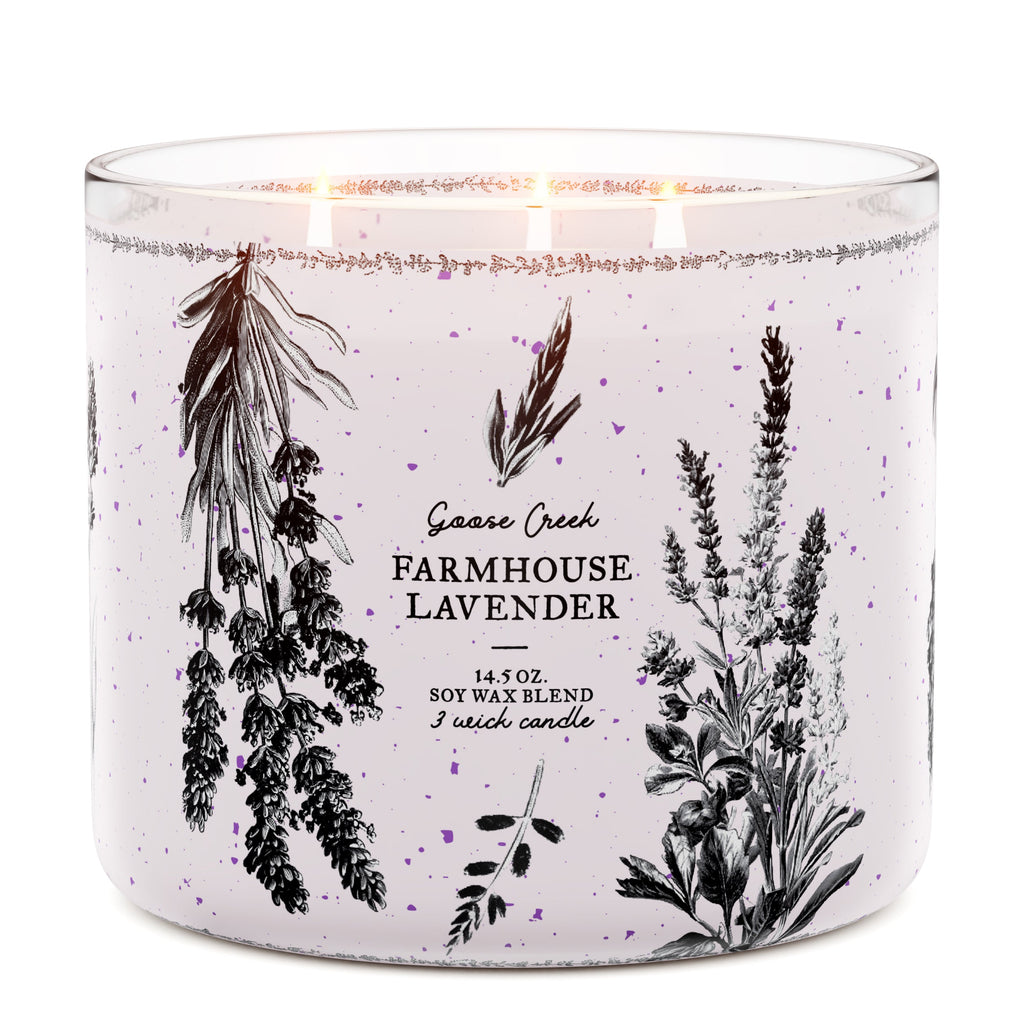 Farmhouse Lavender 3-Wick Candle
