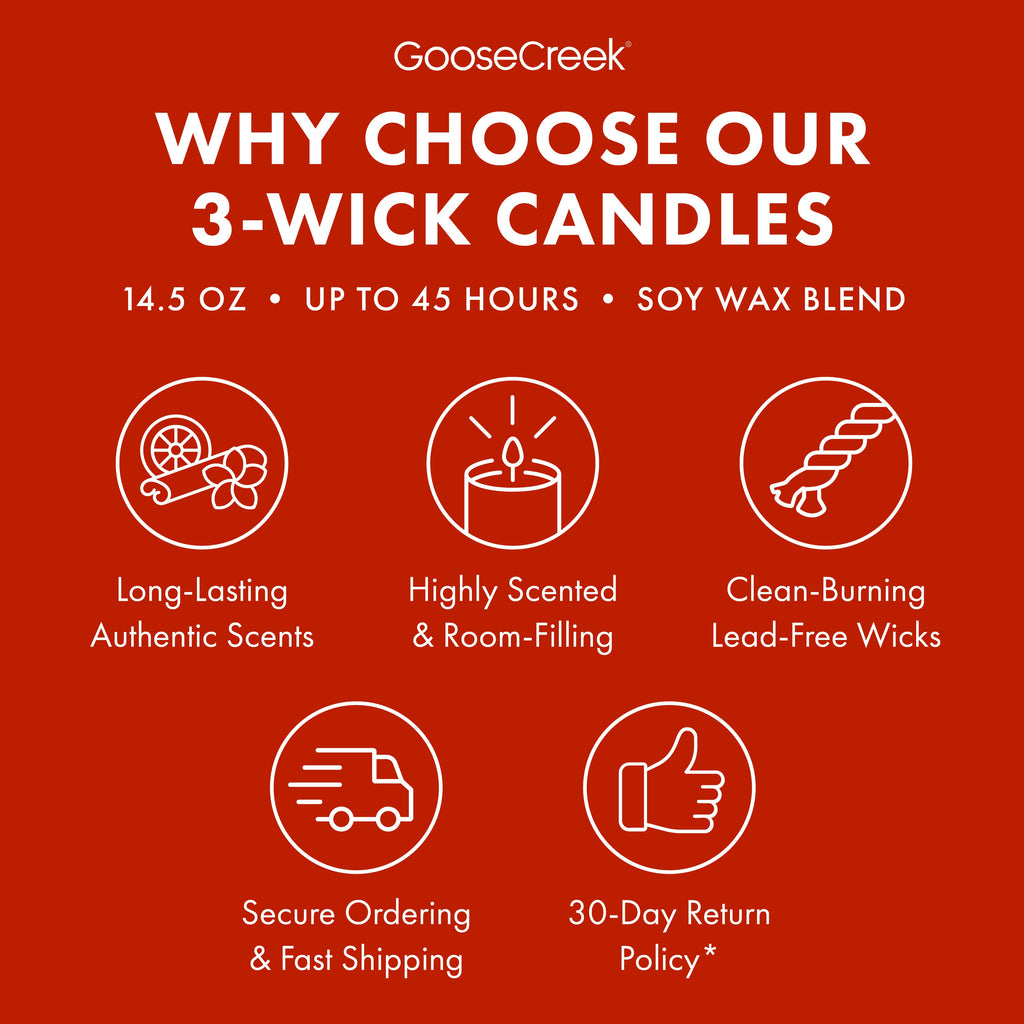 Gingerbread Lane 3-Wick Candle