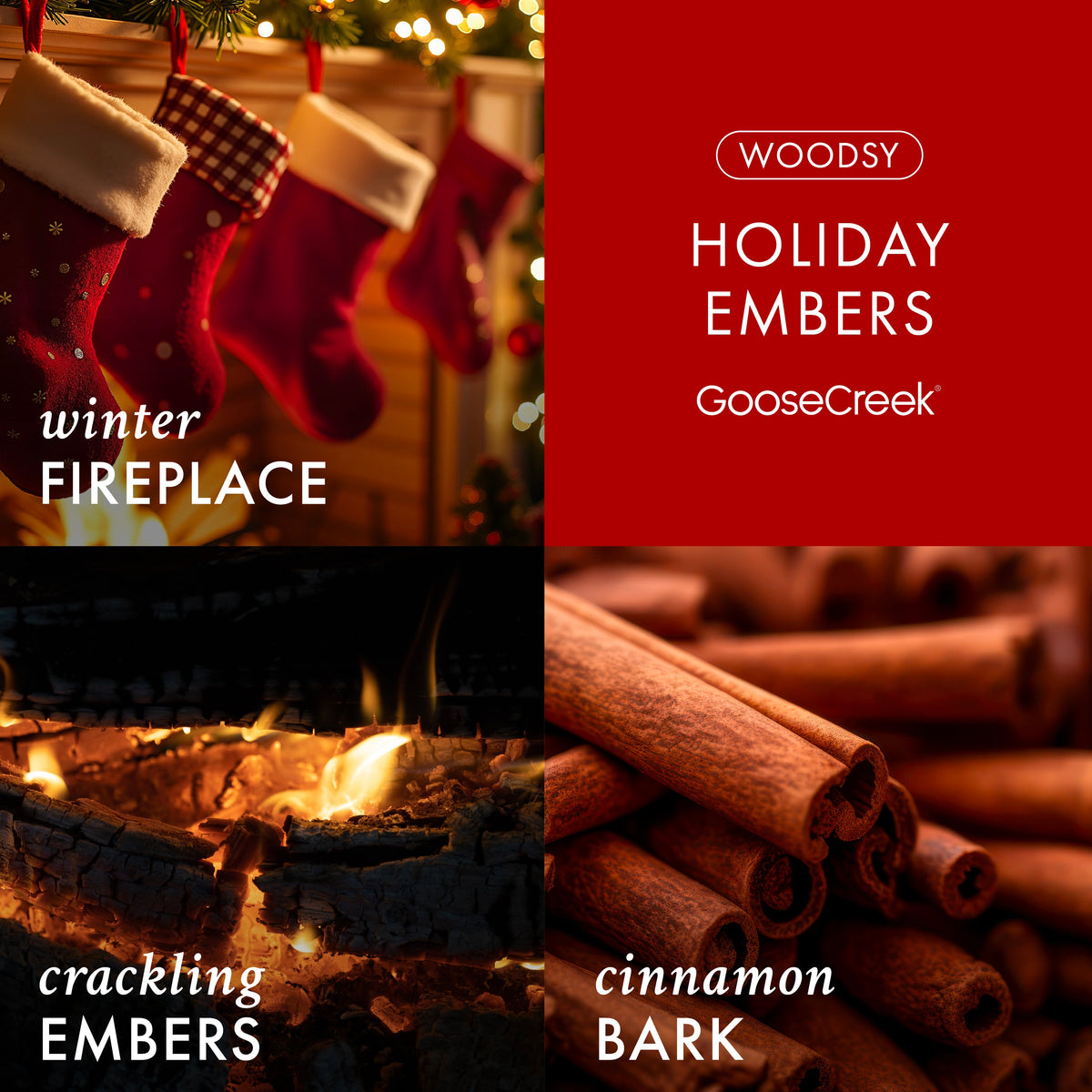 Holiday Embers 3-Wick Candle