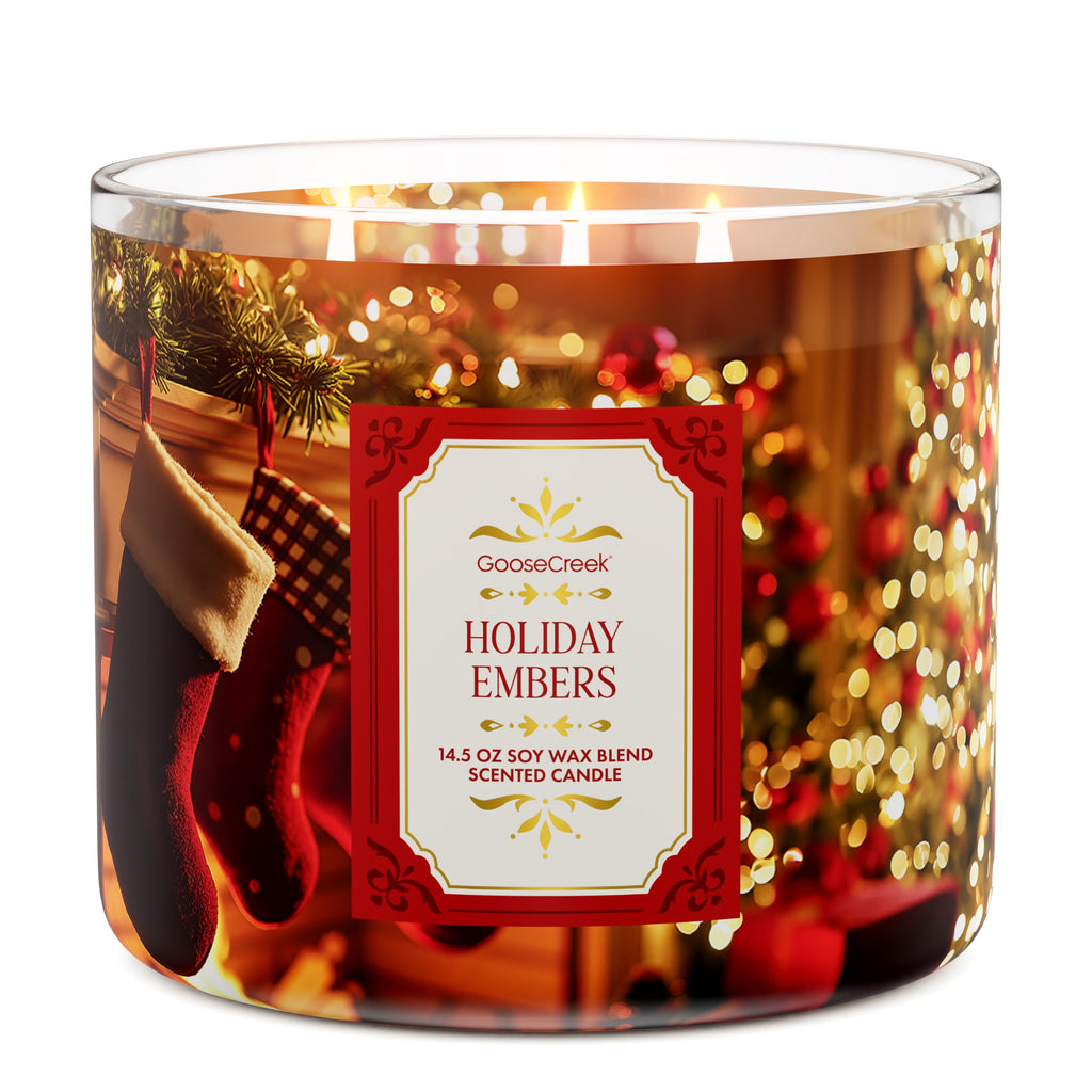 Holiday Embers 3-Wick Candle