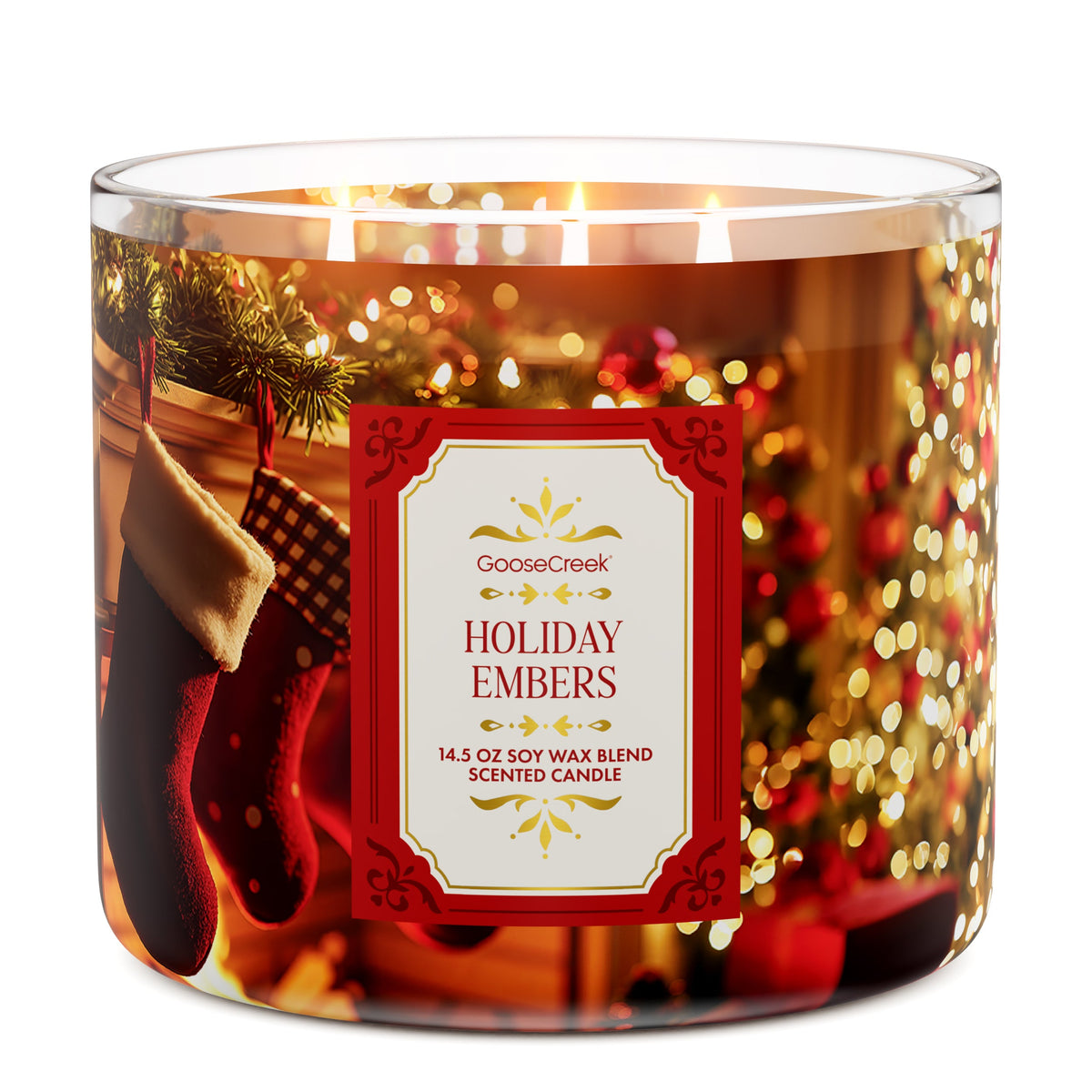 Holiday Embers 3-Wick Candle