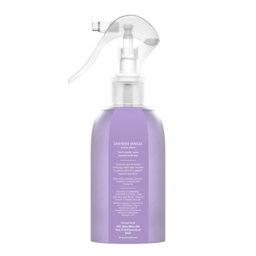 Lavender Vanilla Odor Eliminating Room Spray