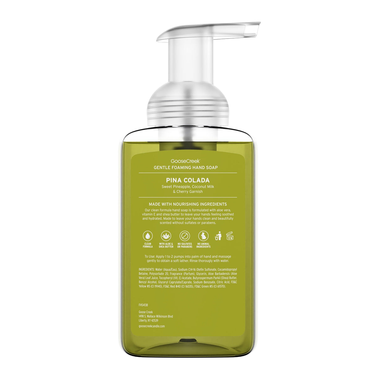 Pina Colada Lush Foaming Hand Soap