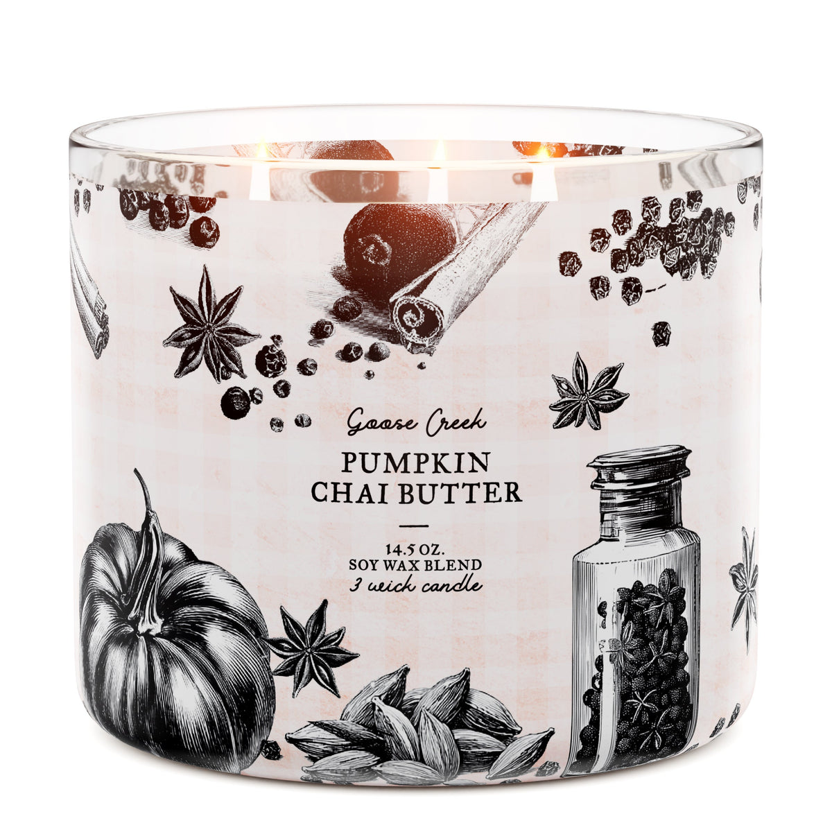 Pumpkin Chai Butter 3-Wick Candle