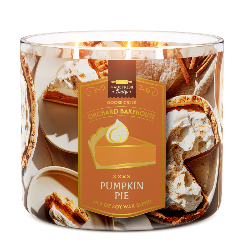 Pumpkin Pie 3-Wick Candle