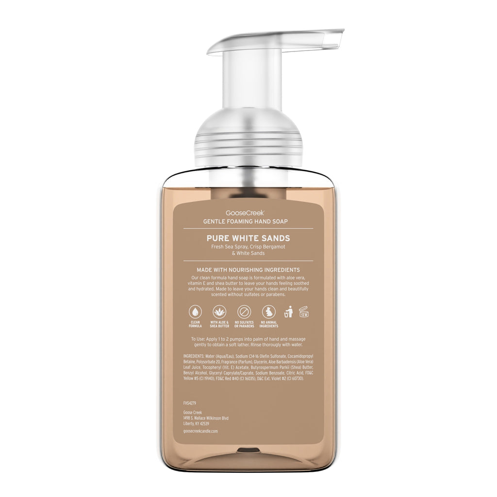 Pure White Sands Lush Foaming Hand Soap