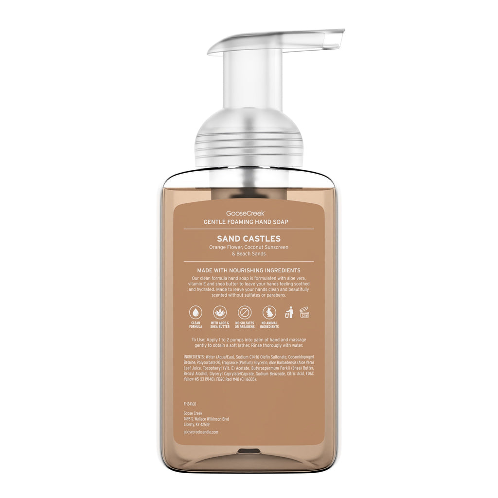 Sand Castles Lush Foaming Hand Soap