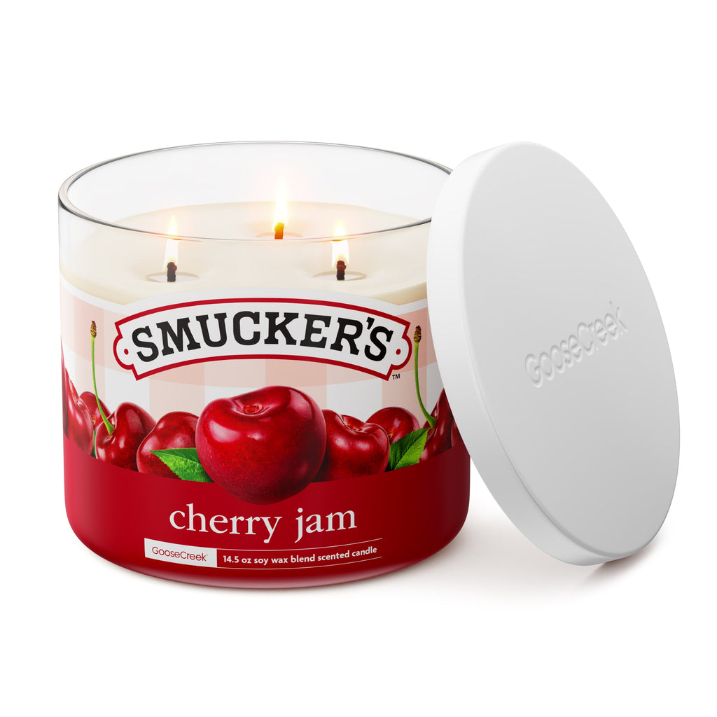 Smucker's Cherry Jam 3-Wick Candle