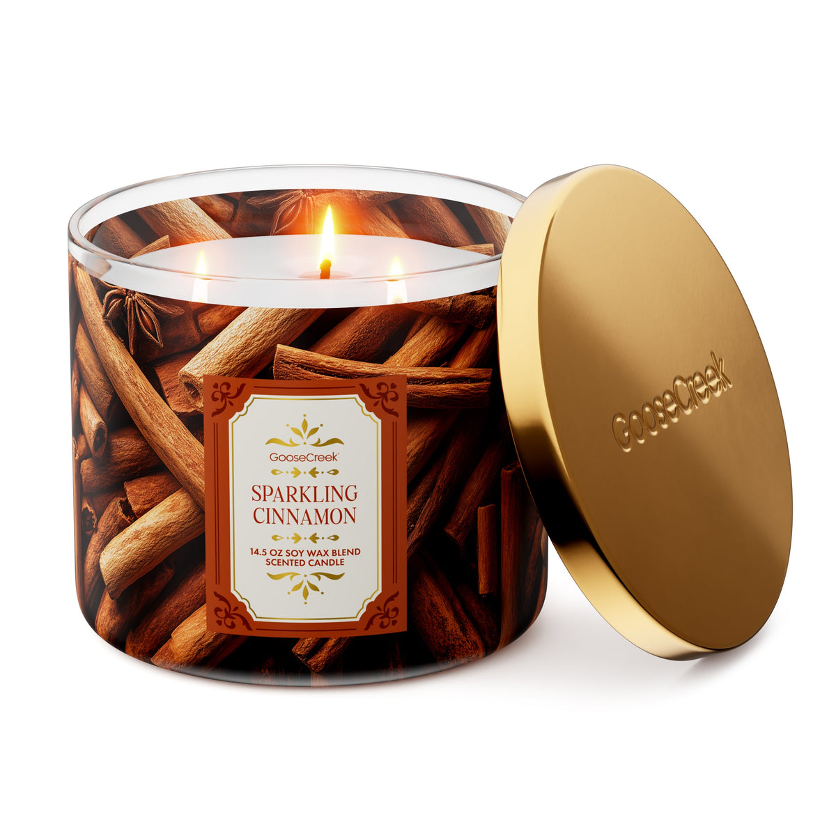 Sparkling Cinnamon 3-Wick Candle