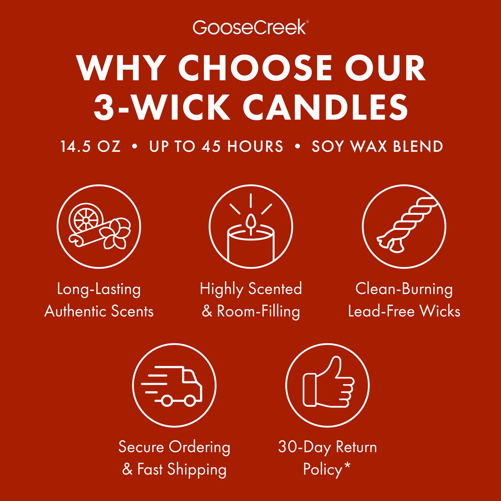 Sparkling Cinnamon 3-Wick Candle