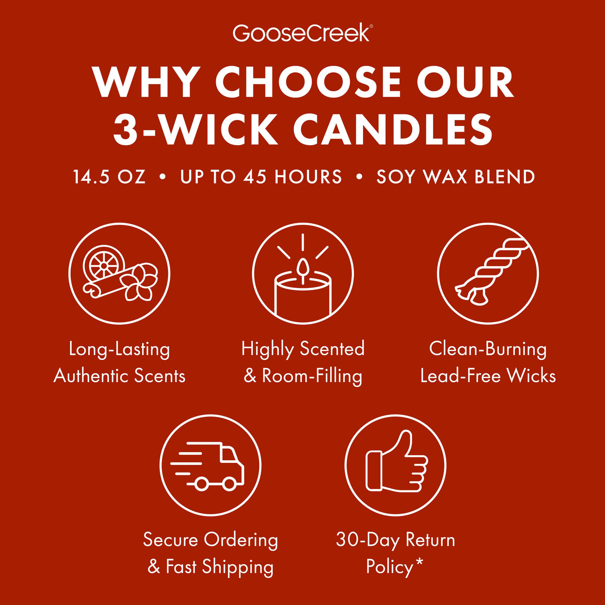 Sparkling Cinnamon 3-Wick Candle