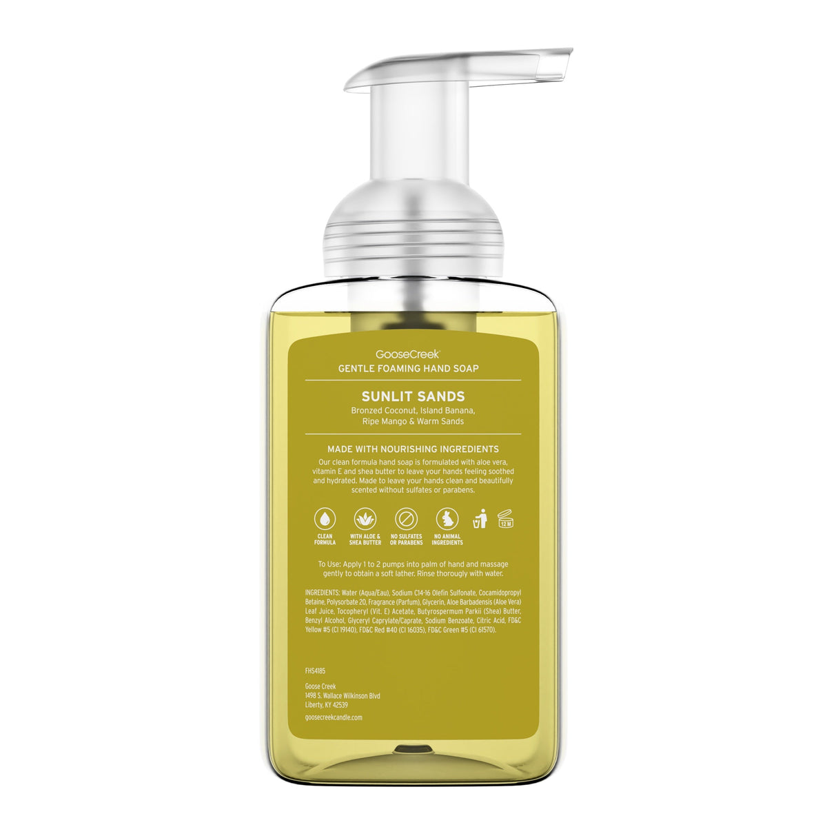 Sunlit Sands Lush Foaming Hand Soap