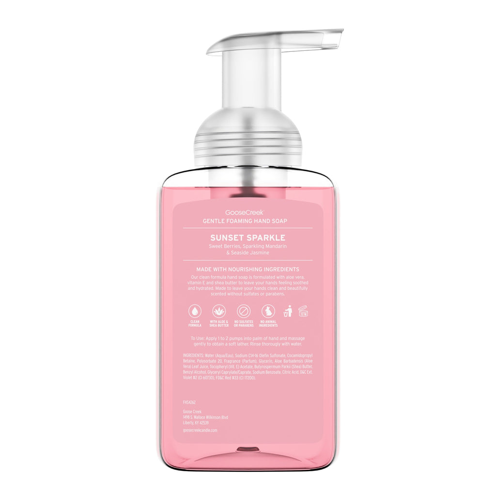 Sunset Sparkle Lush Foaming Hand Soap