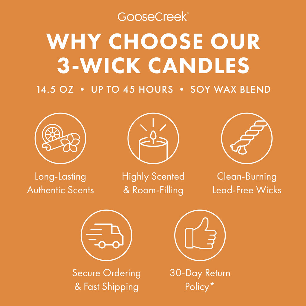 Toasty Pumpkin Toddy 3-Wick Candle