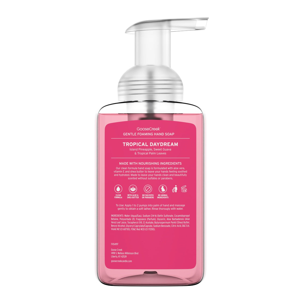 Tropical Daydream Lush Foaming Hand Soap