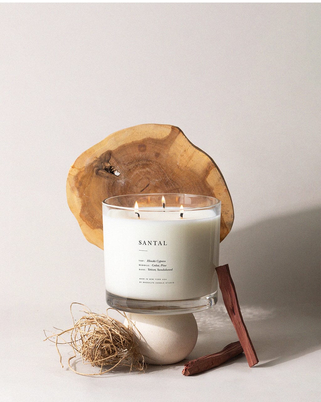 Santal XL 3-Wick Candle