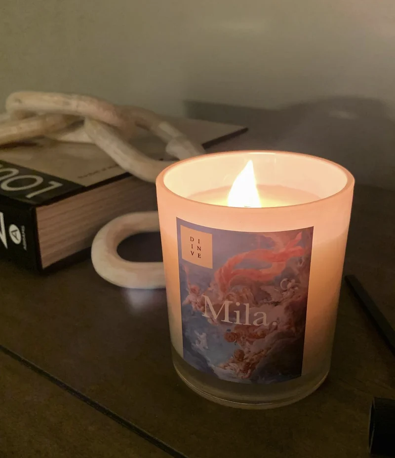 Alternative view of The Mila Divine  Candle