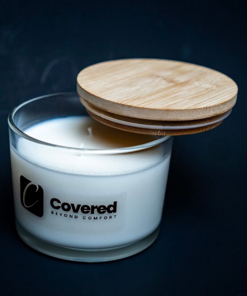 Covered candle